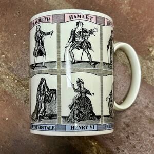 Vintage Wedgwood Mug Celebrating 400th Anniversary of Shakespeare's Birth